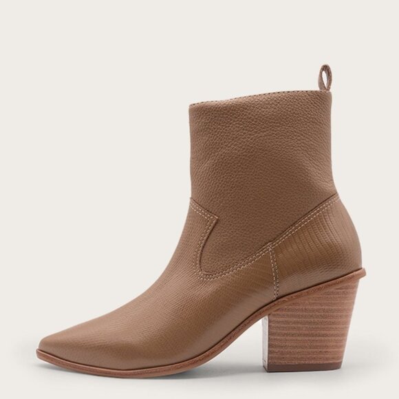 NWOT Kaanas Hague Cowboy Leather Bootie - Picture 5 of 13